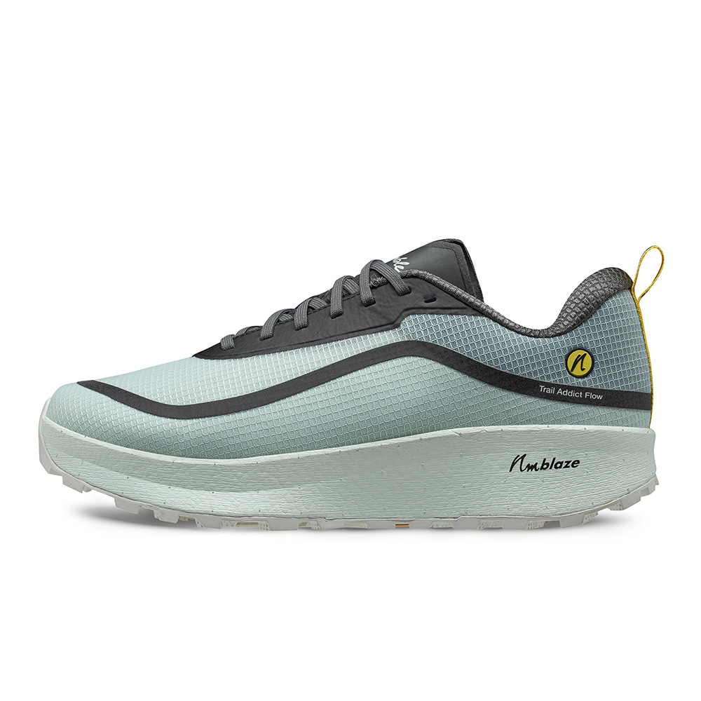 Trail Addict Flow Blau Gravel Laufschuh