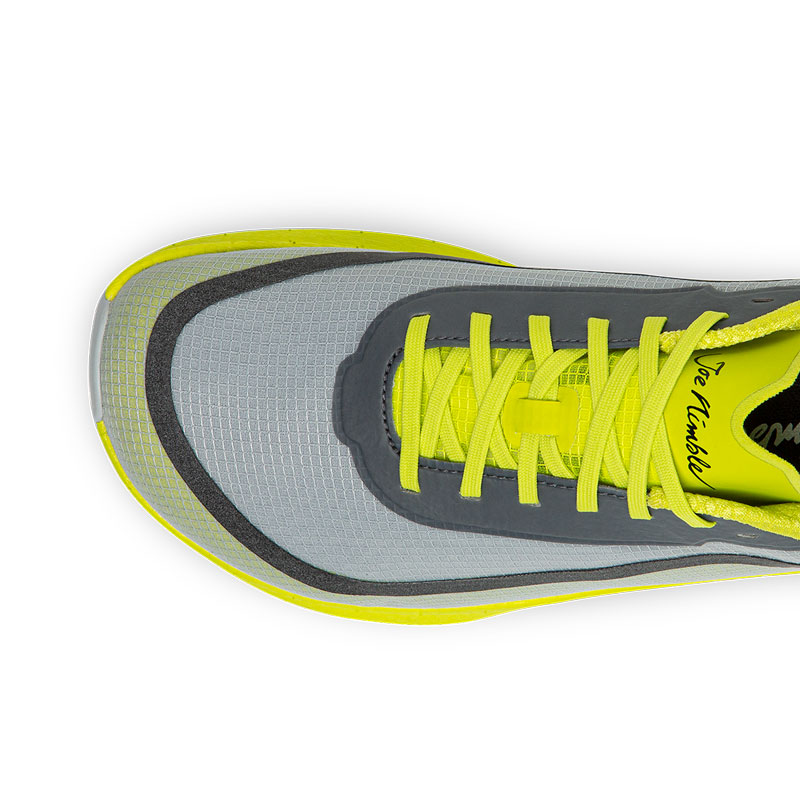 Trail Addict Flow Grau-Gelb Gravel Laufschuh