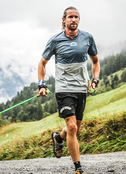 Athlet Lord Jens Kramer Athlet Lord Jens Kramer beim Lauftraining