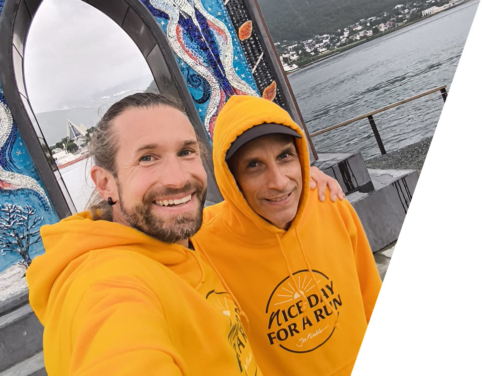 Unser Team Gröna Bandet FKT ist im Norden angekommen