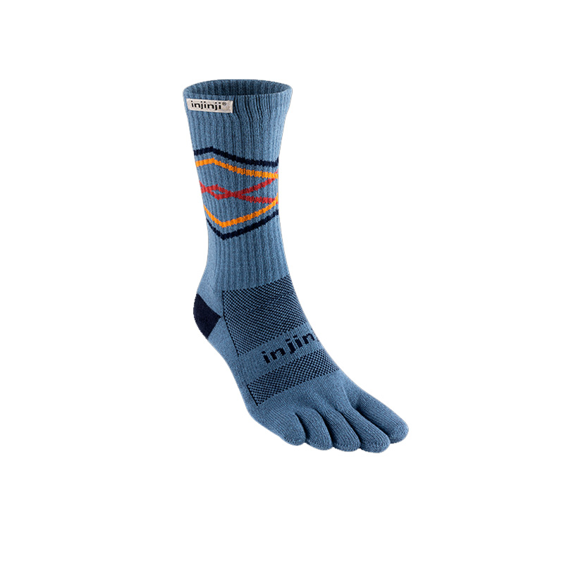 Injinji Trail Midweight Crew Zehensocken Injinji Trail Midweight Crew Zehensocken in blau