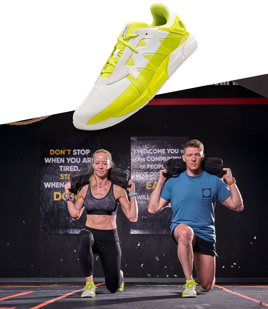 Gym Addict Gelb-Weiss | Herren | Gym Trainingsschuh