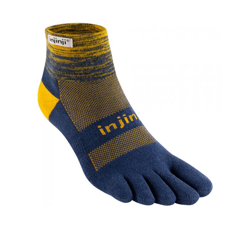 Injinji Zehensocken Trail Midweight - Damen Mini Crew Calypso XS/S